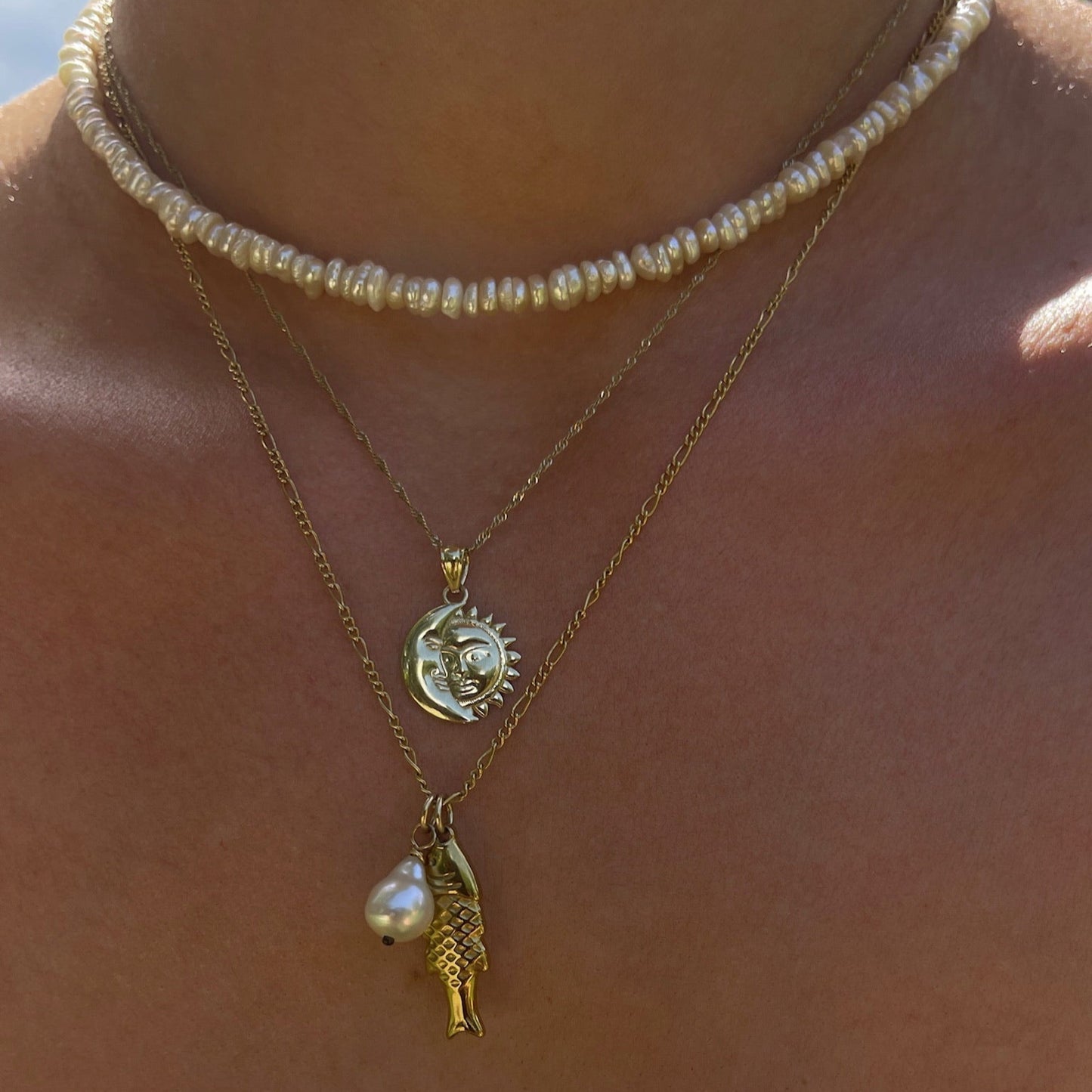 14k eternal necklace