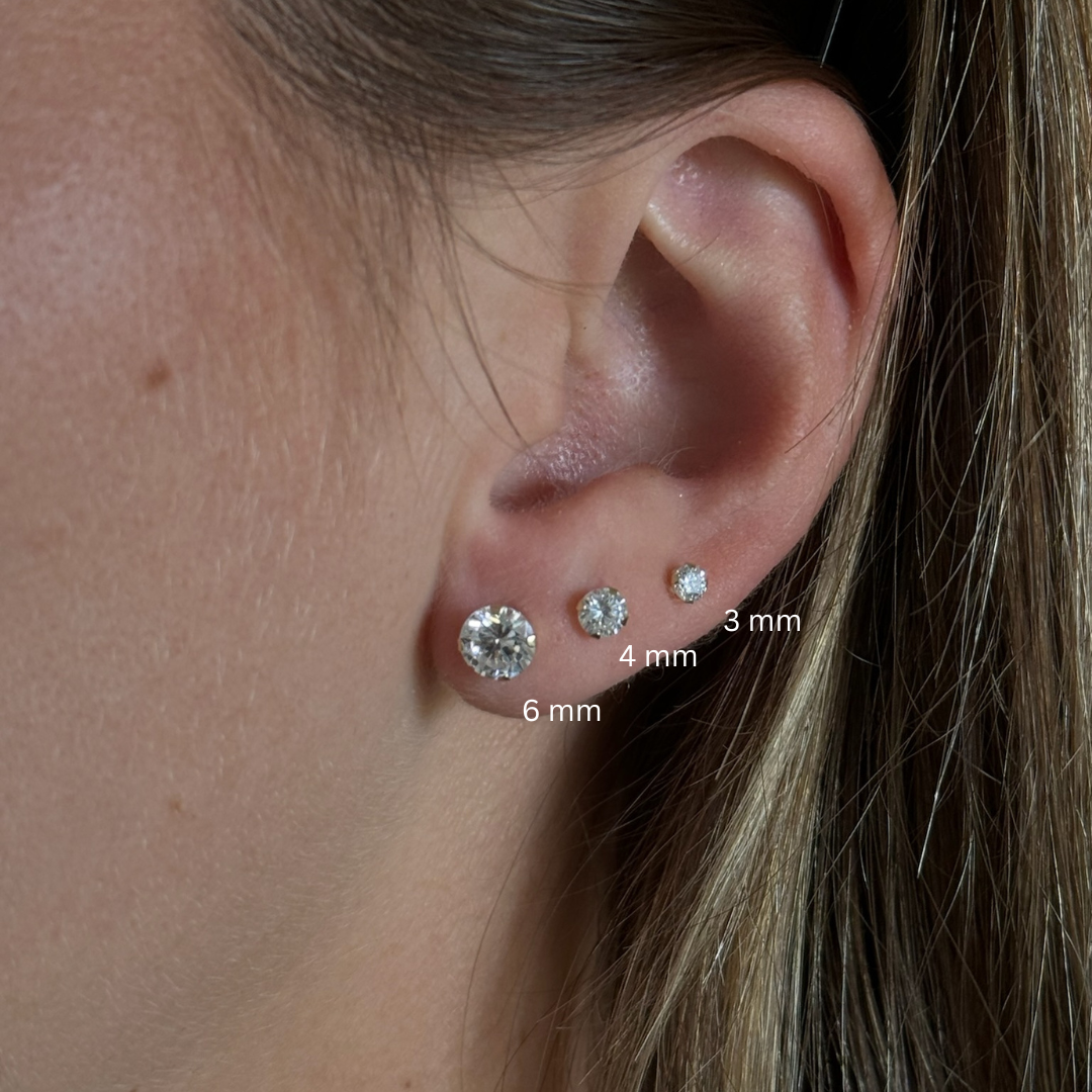 14k helen studs