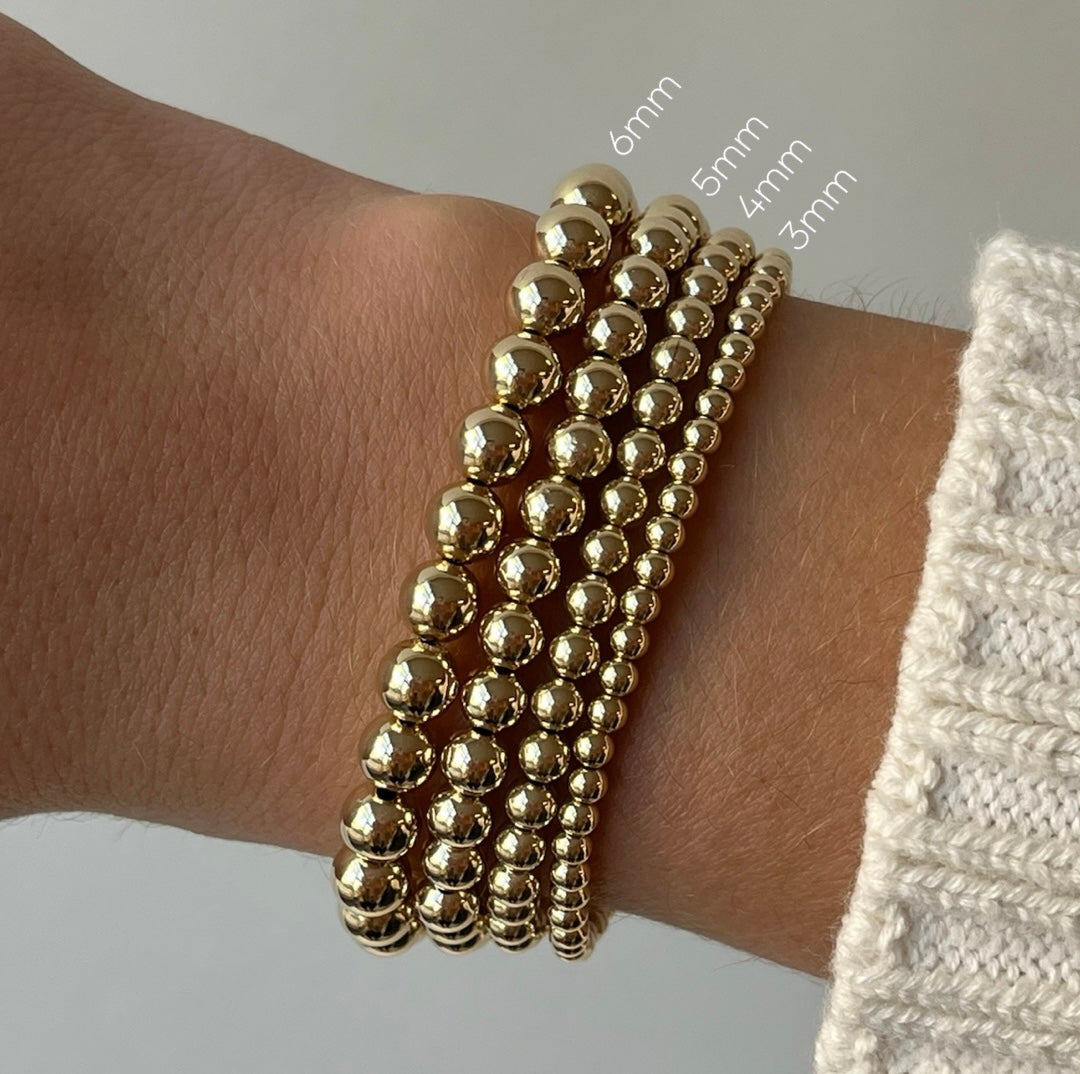 bracelet juno multi-pierres de naissance (3mm)