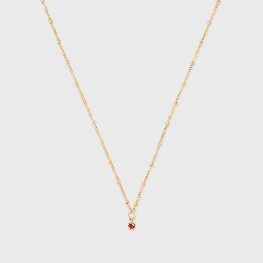 birthstone necklace