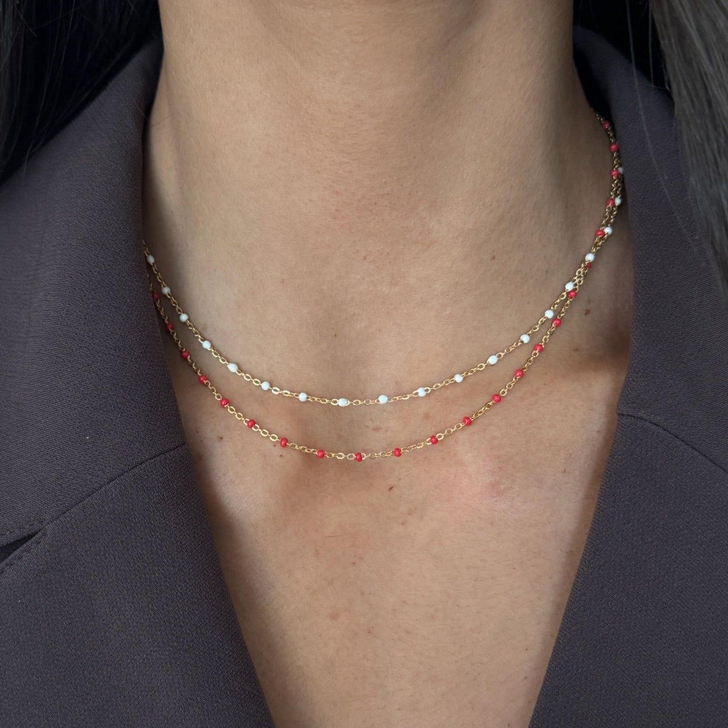 buckeye necklace stack