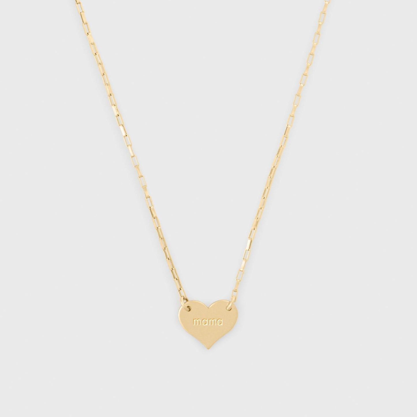 mama heart necklace