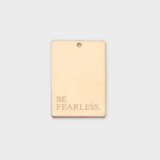 be fearless dog tag