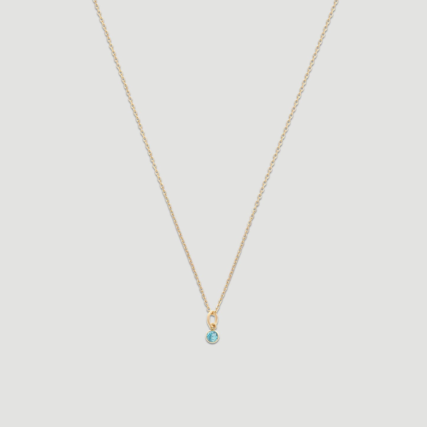 14k birthstone necklace (all 12 months)
