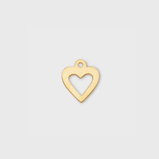 mini heart charm