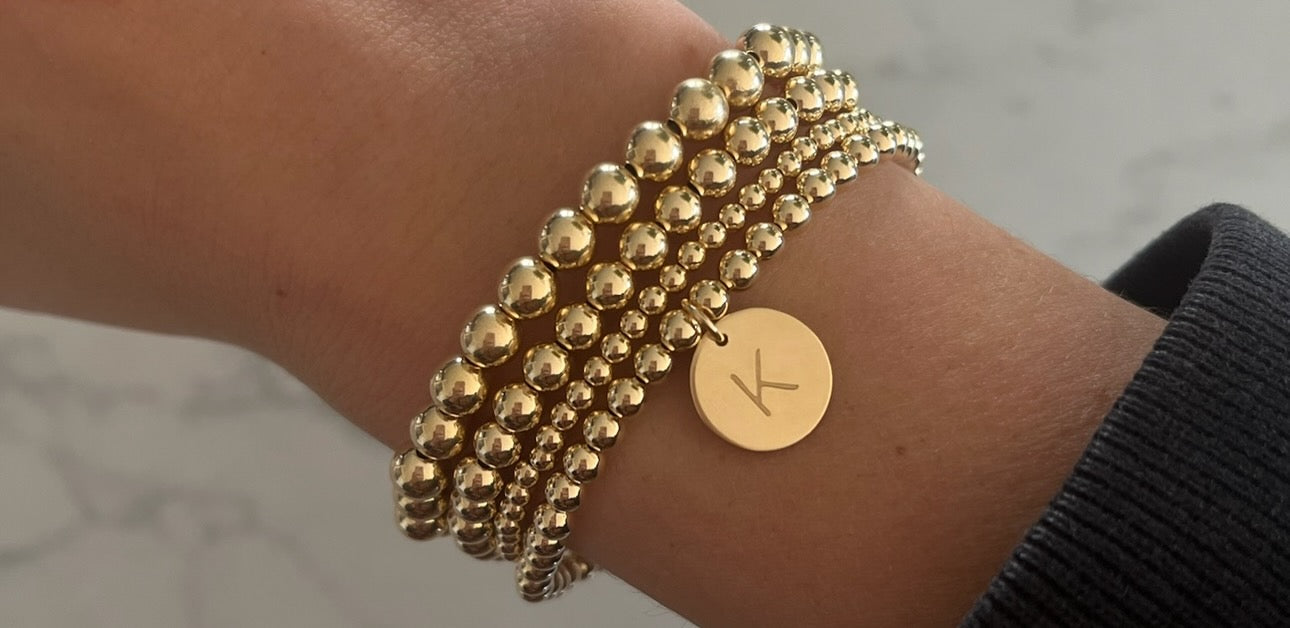 juno bead bracelet stacks
