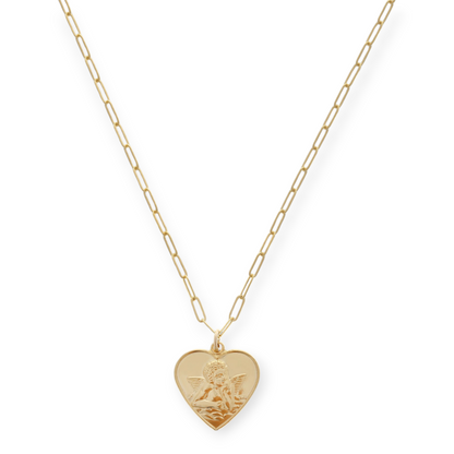 cherub necklace