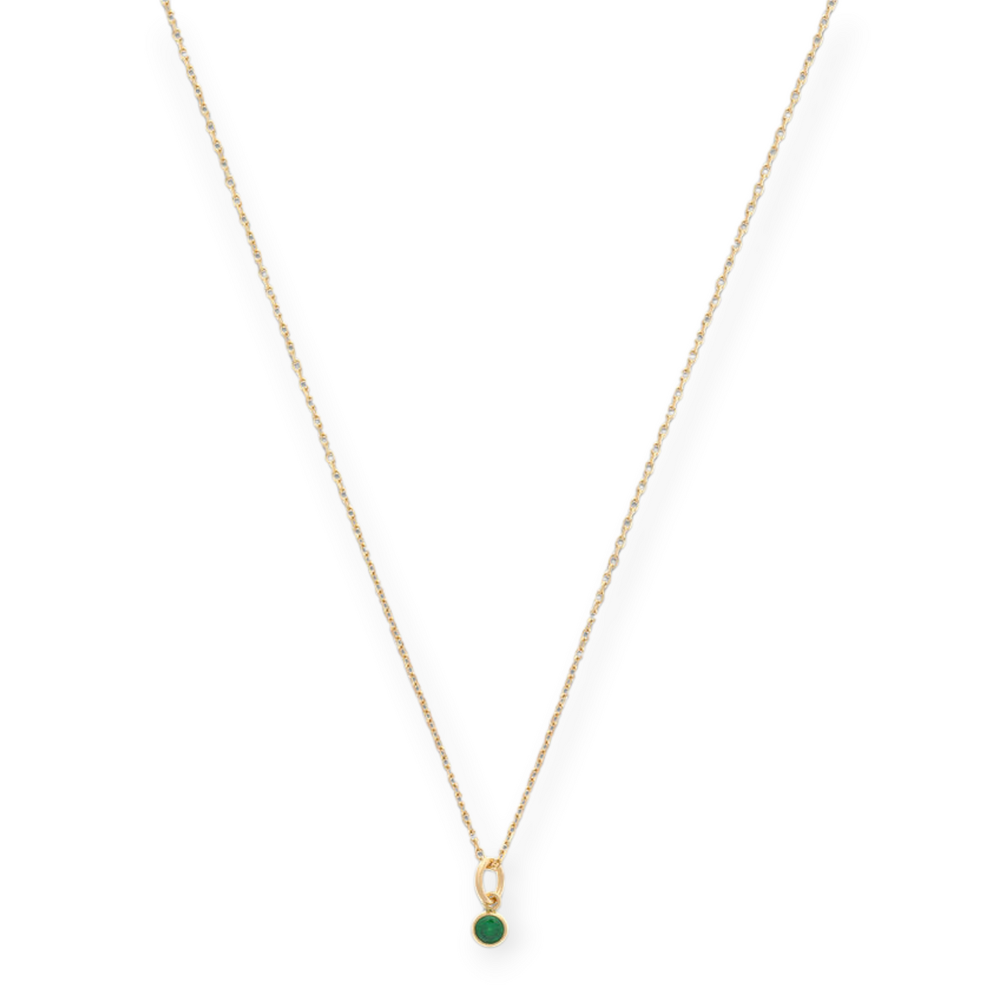 14-Karat-Geburtsstein-Halskette (alle 12 Monate)