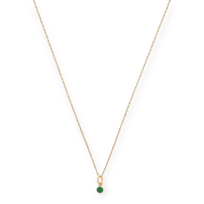 14-Karat-Geburtsstein-Halskette (alle 12 Monate)