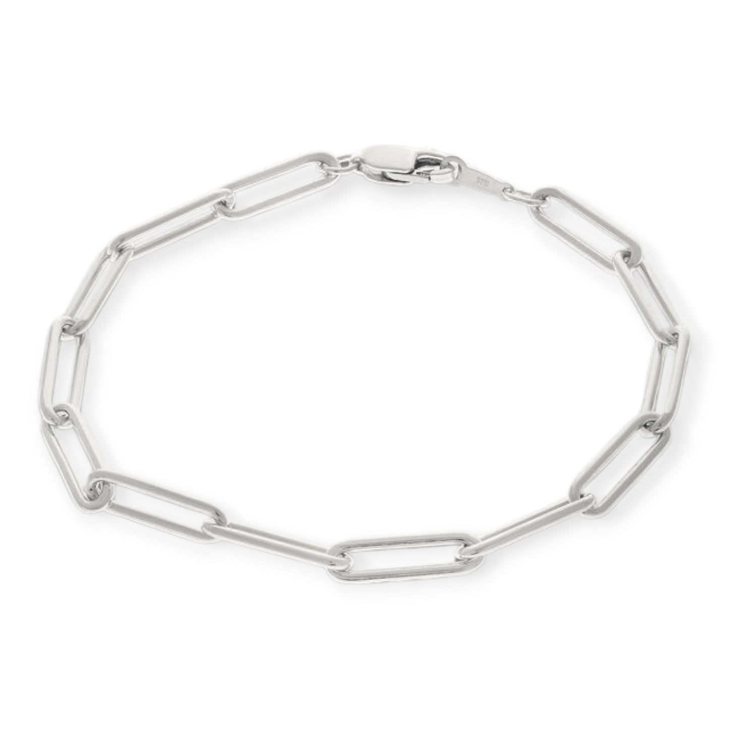 chunky paperclip bracelet