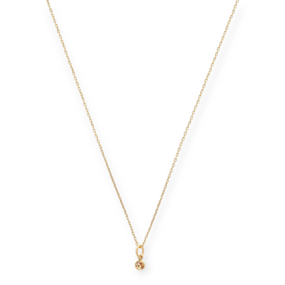 14-Karat-Geburtsstein-Halskette (alle 12 Monate)