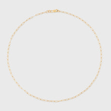 Load image into Gallery viewer, 14k paperclip choker
