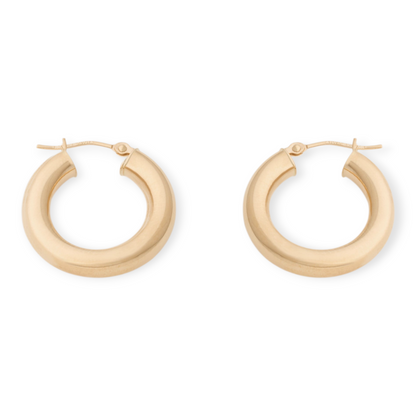 14k sophie hoops (20mm)