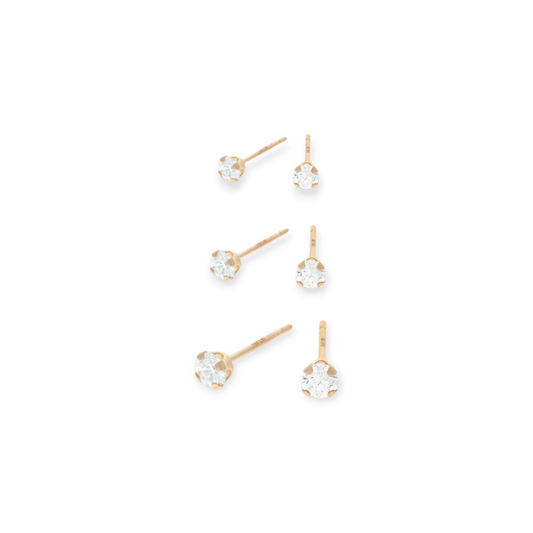 14k helen studs