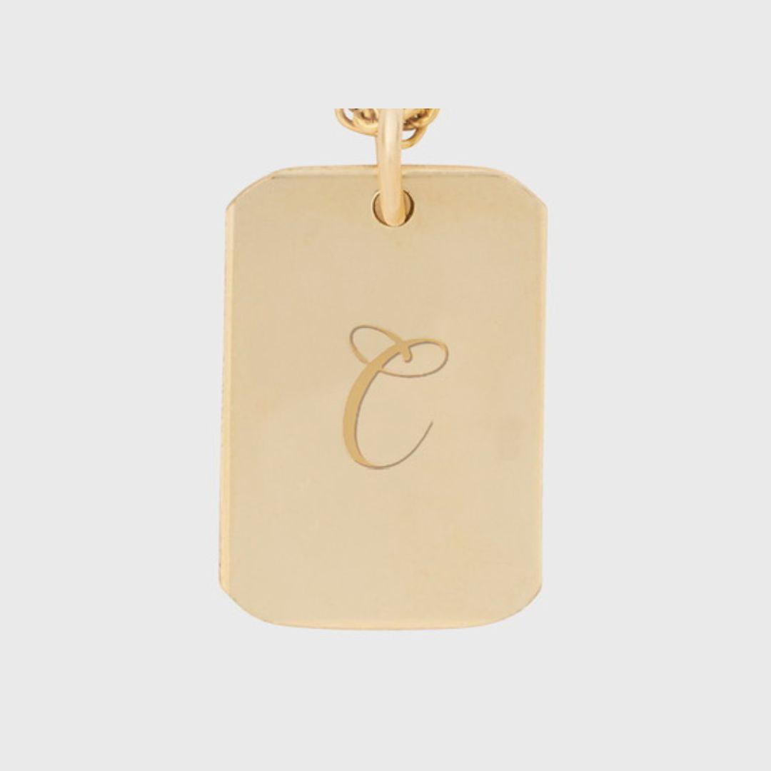 dog tag initials