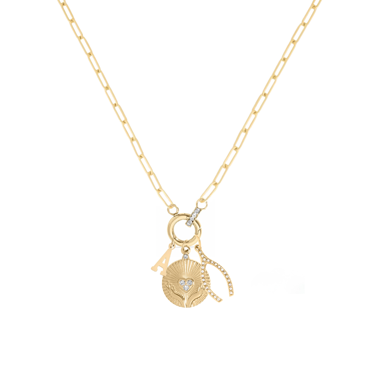 cuffed charm necklace – Cuffed by Nano LLC