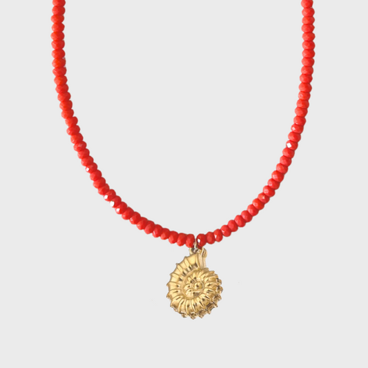 bahamas beaded necklace