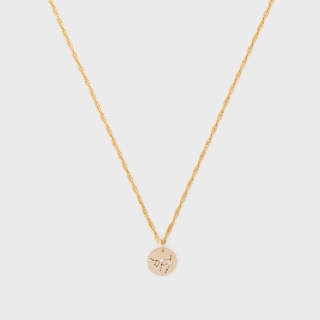 zodiac constellation necklace