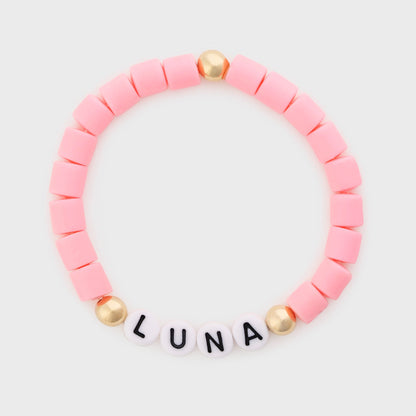 custom pink bracelet