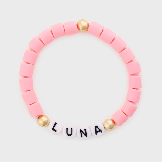 custom pink bracelet