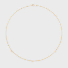 Load image into Gallery viewer, 14k marcelle hearts choker
