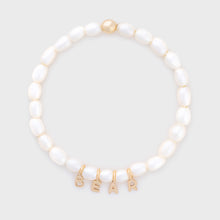 Load image into Gallery viewer, custom cute pearl bracelet
