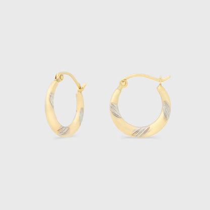 14k anna hoops