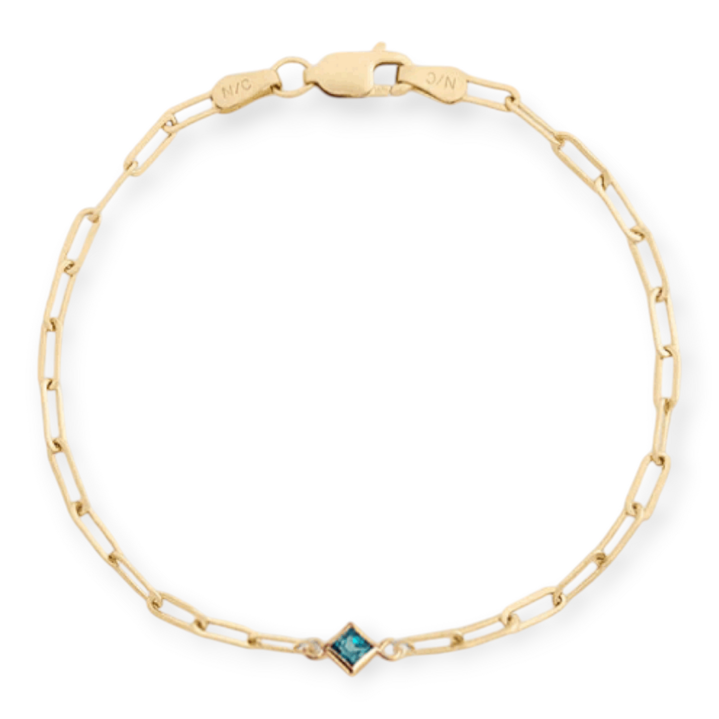 custom birthstone bracelet