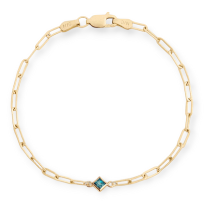 custom birthstone bracelet