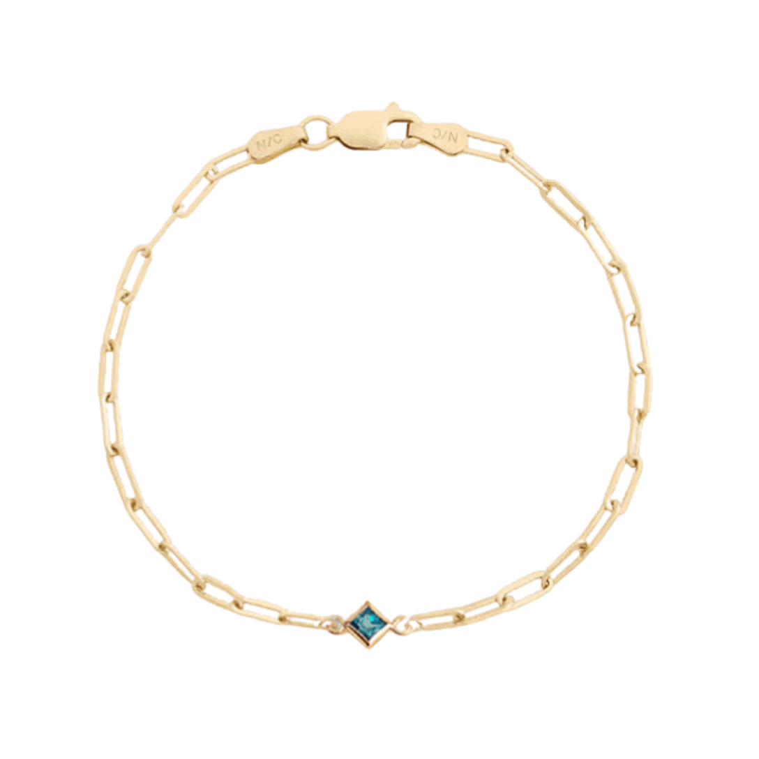 custom birthstone bracelet