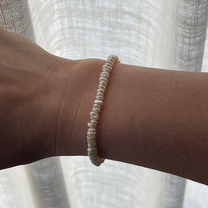 freshwater pearl set (necklace+bracelet+anklet)