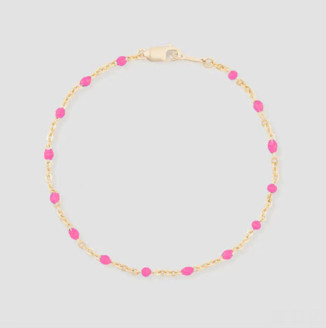 pink daisy bracelet