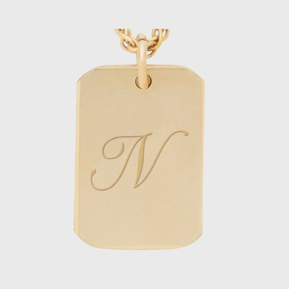 dog tag initials