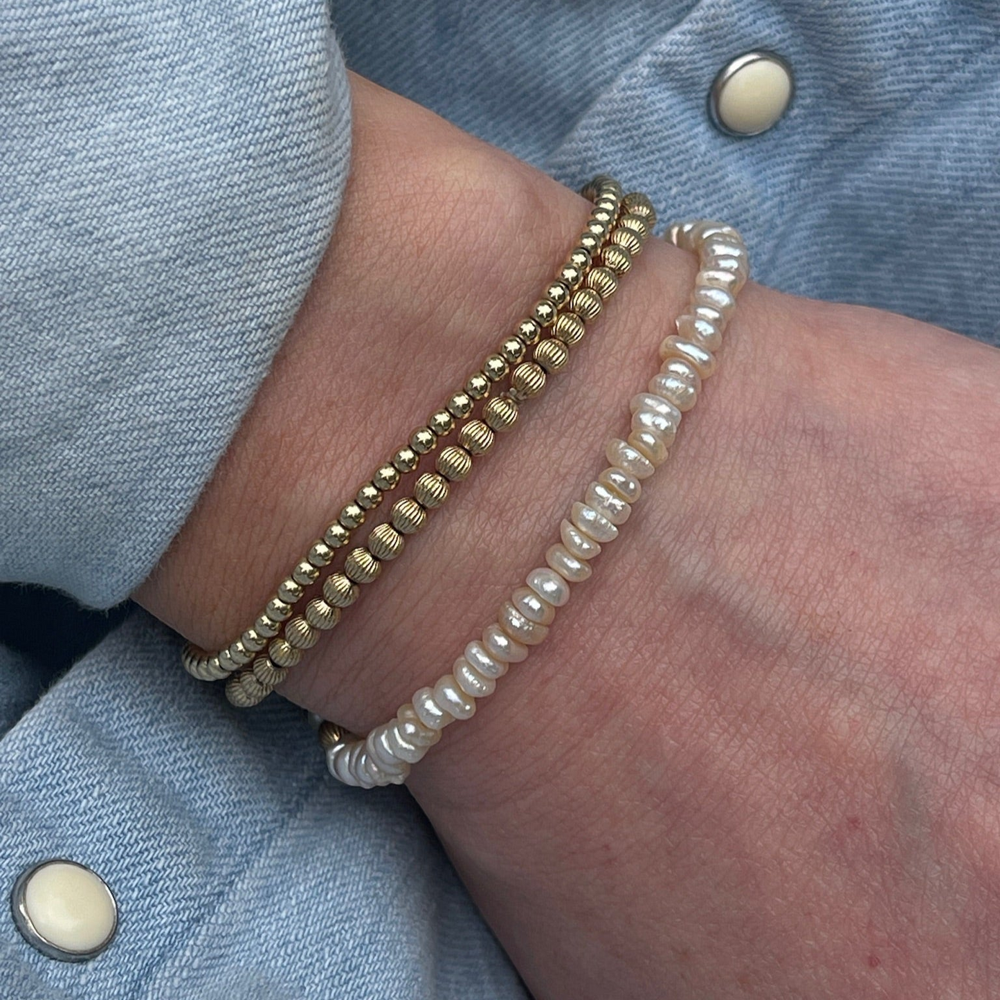 freshwater pearl bracelet