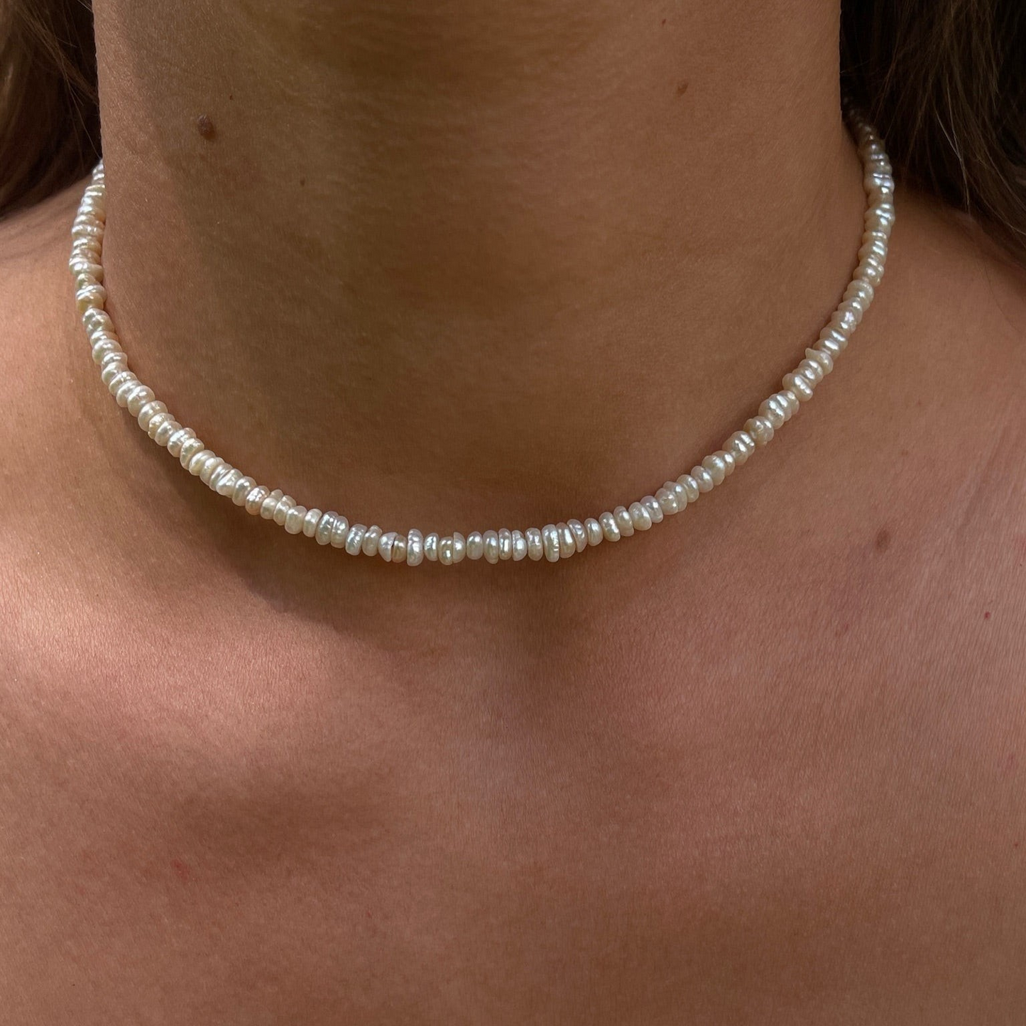 freshwater pearl set (necklace+bracelet+anklet)