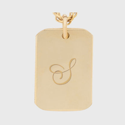 dog tag initials