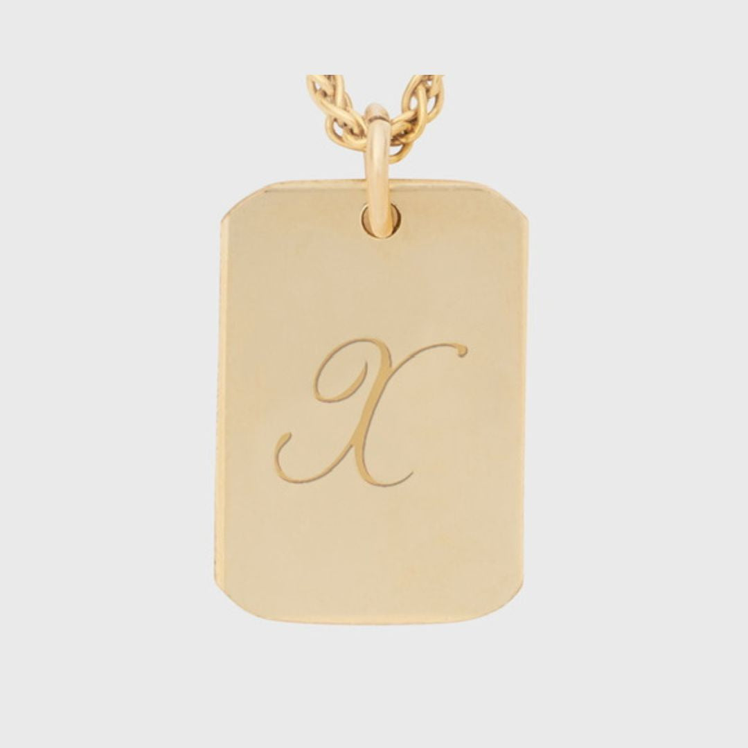 dog tag initials