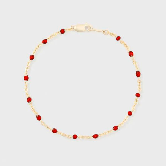 red daisy bracelet