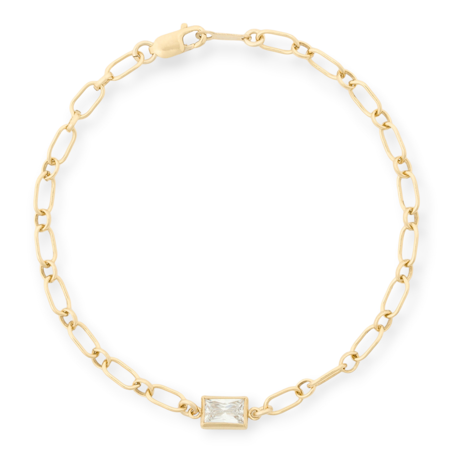 neeks rectangle bezel bracelet