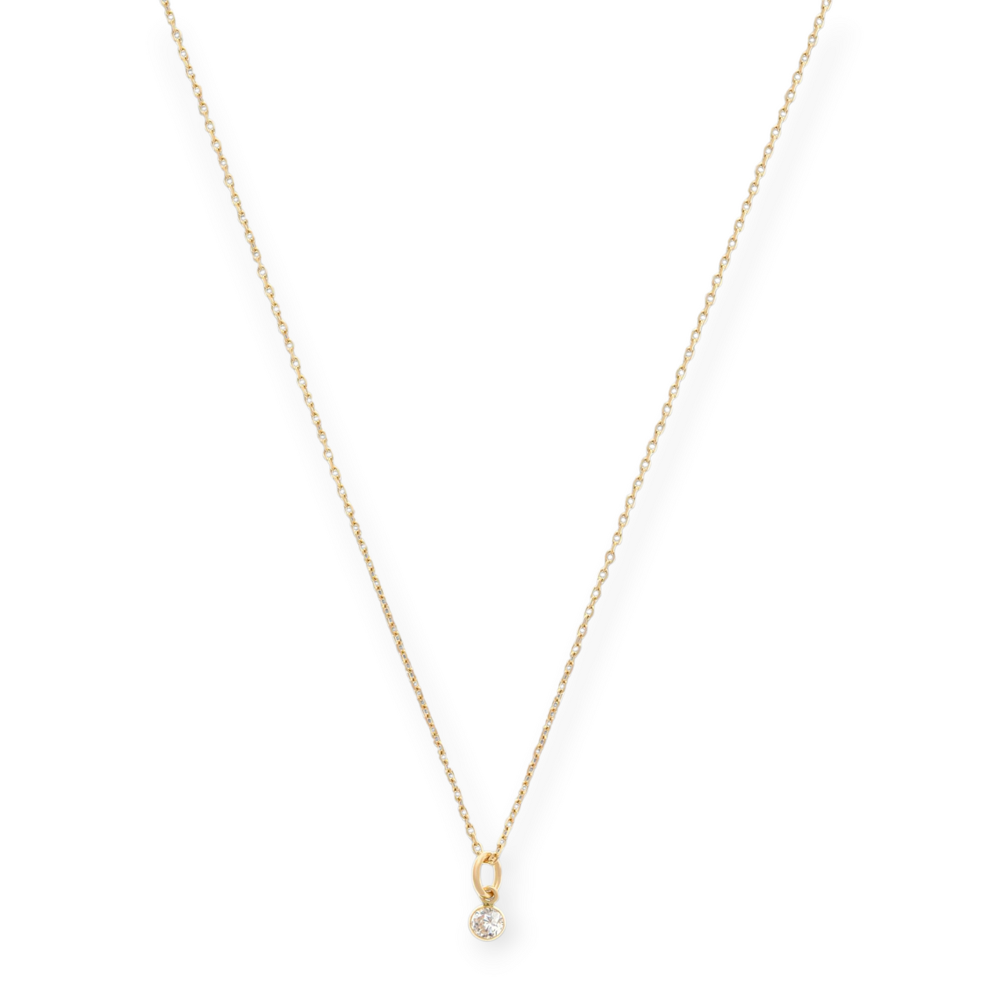 14-Karat-Geburtsstein-Halskette (alle 12 Monate)