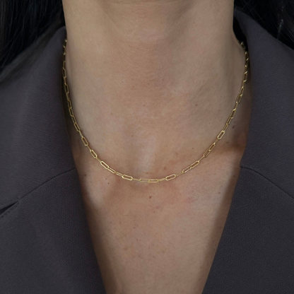 Büroklammer-Halskette