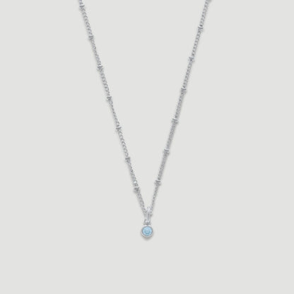 birthstone necklace