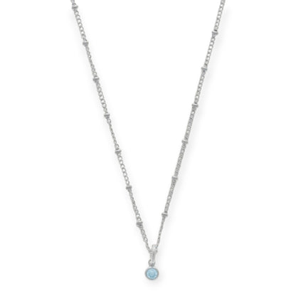 birthstone necklace