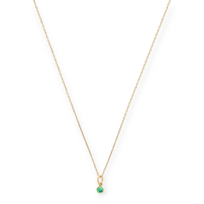 14-Karat-Geburtsstein-Halskette (alle 12 Monate)