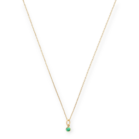 14k birthstone necklace (all 12 months)