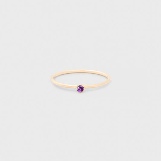 february birthstone ring