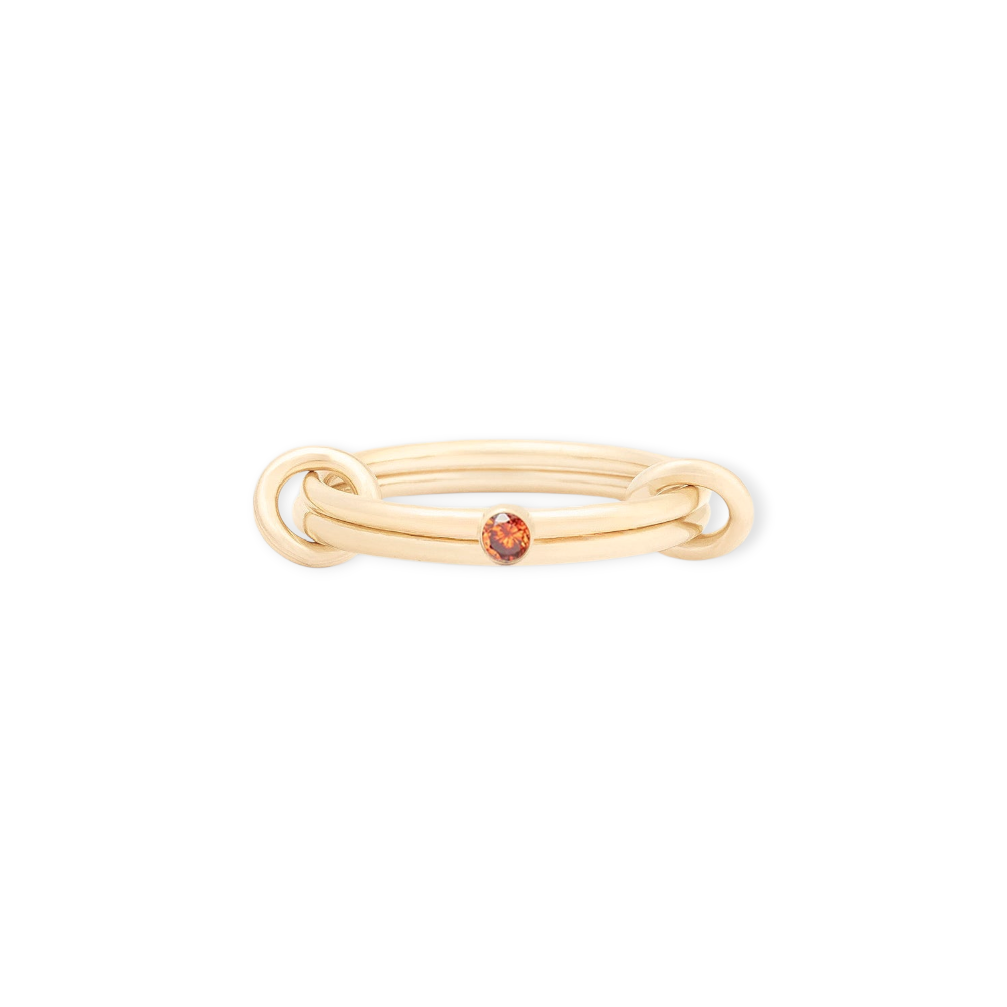 july birthstone linked ring – Cuffed by Nano LLC