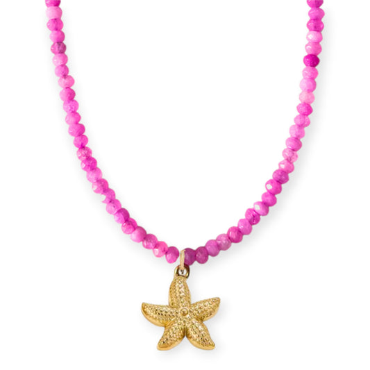 starfish beaded necklace