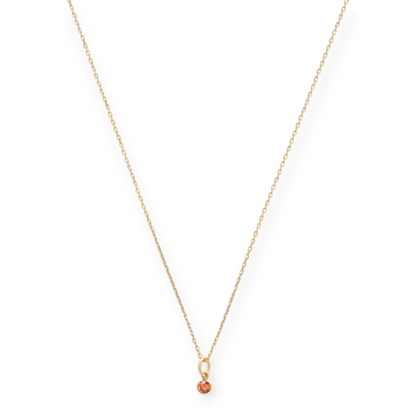 14-Karat-Geburtsstein-Halskette (alle 12 Monate)