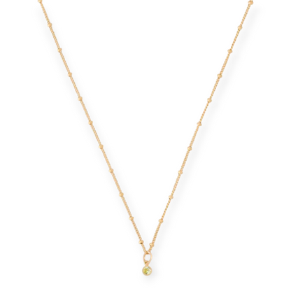 Geburtsstein-Halskette